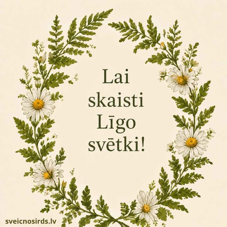Apsveikumi un novēlējumi Jāņos vai Līgo svētkos