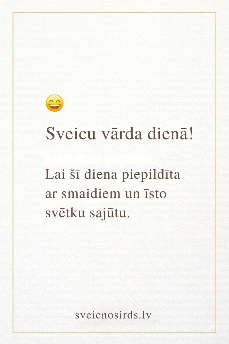Attēli vārda dienā vīrietim