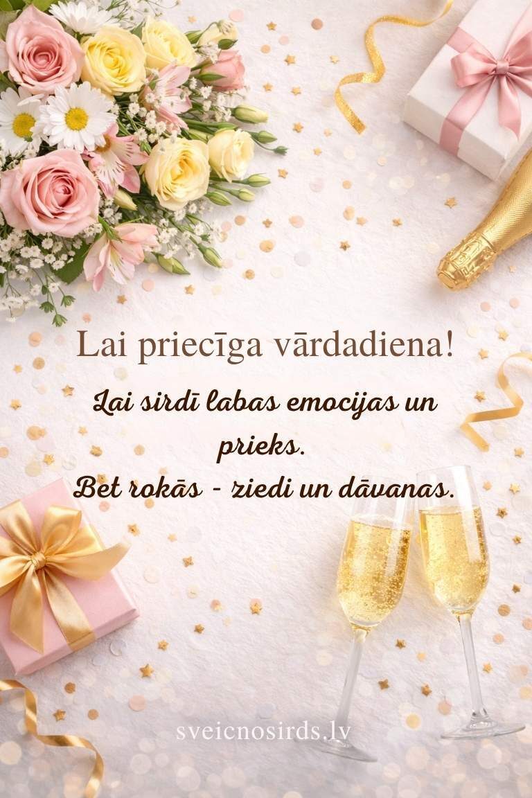 oriģināli vārda dienas apsveikumi