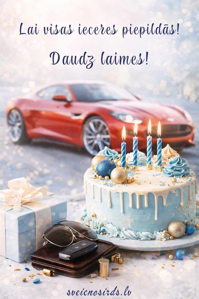 Apsveikuma kartiņas vārda dienā vīrietim