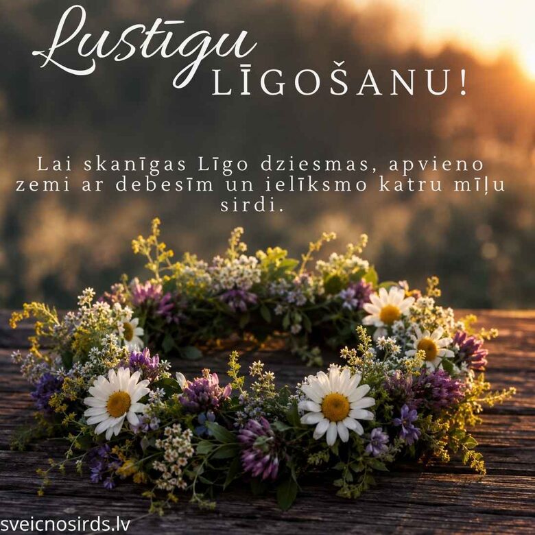 Apsveikumi un novēlējumi Jāņos vai Līgo svētkos