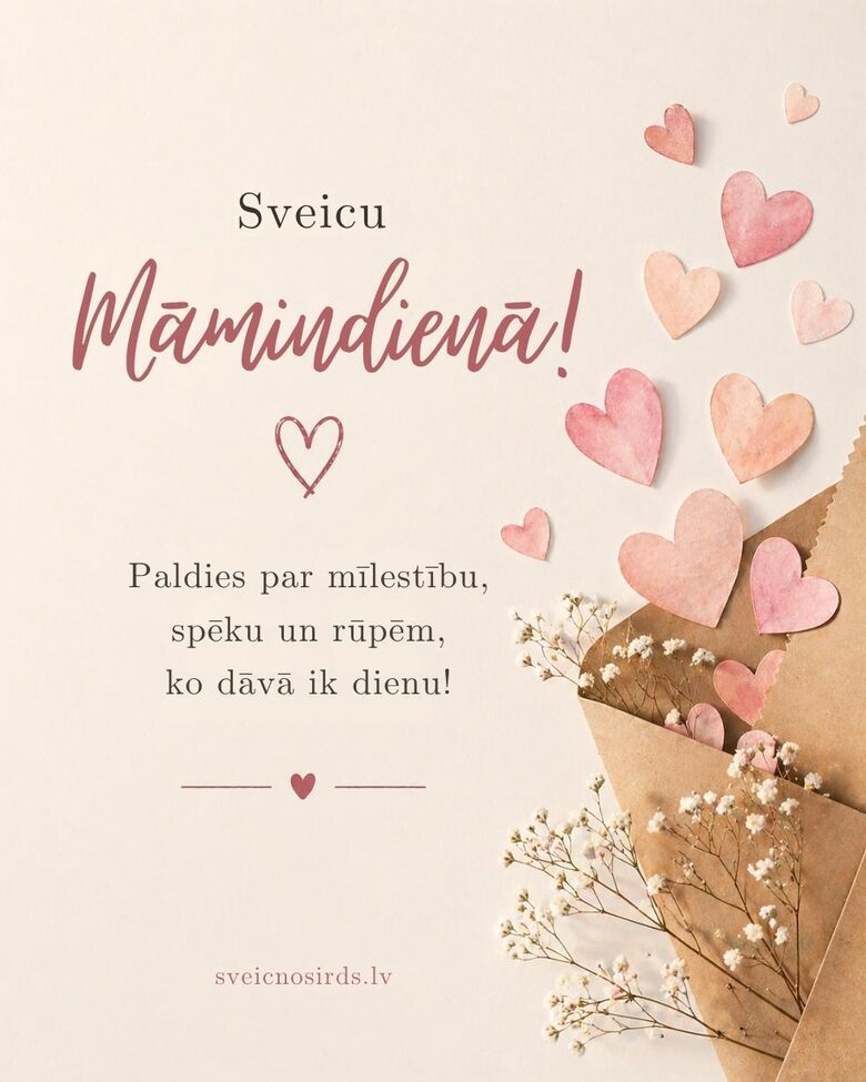 Apsveikumi Māmiņdienā