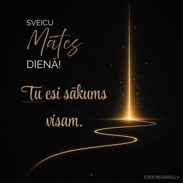 Skaists novēlējums Māmiņdienā