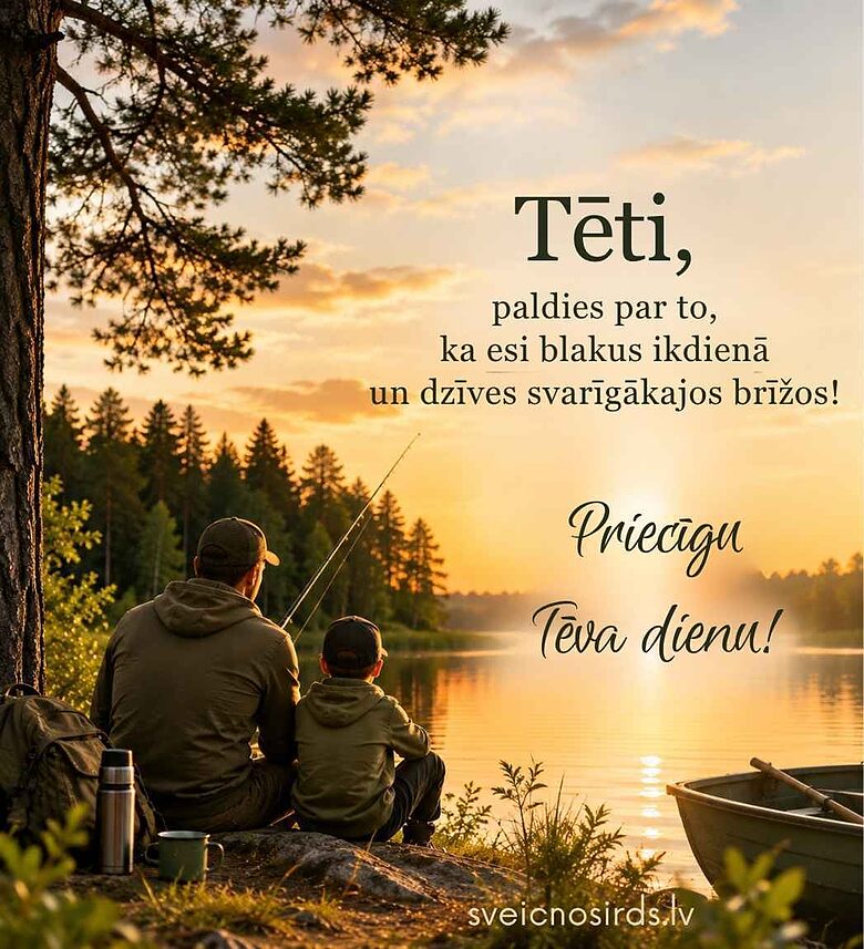 jauks apsveikums tētim