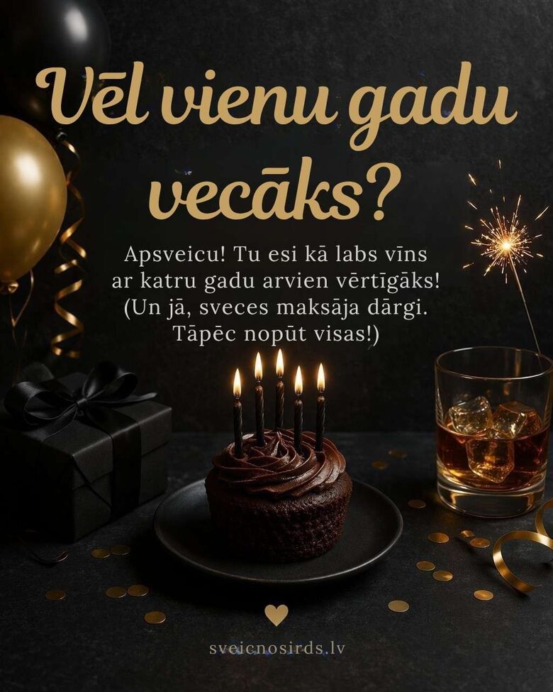 Attēli dzimšanas dienā vīrietim
