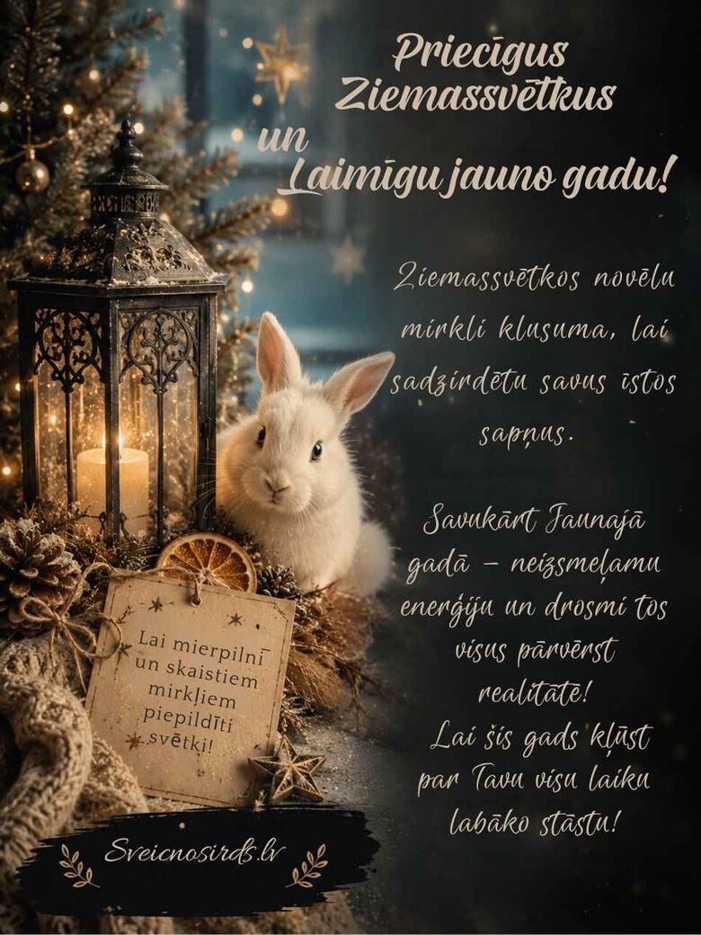 Īsi Ziemassvētku apsveikumi
