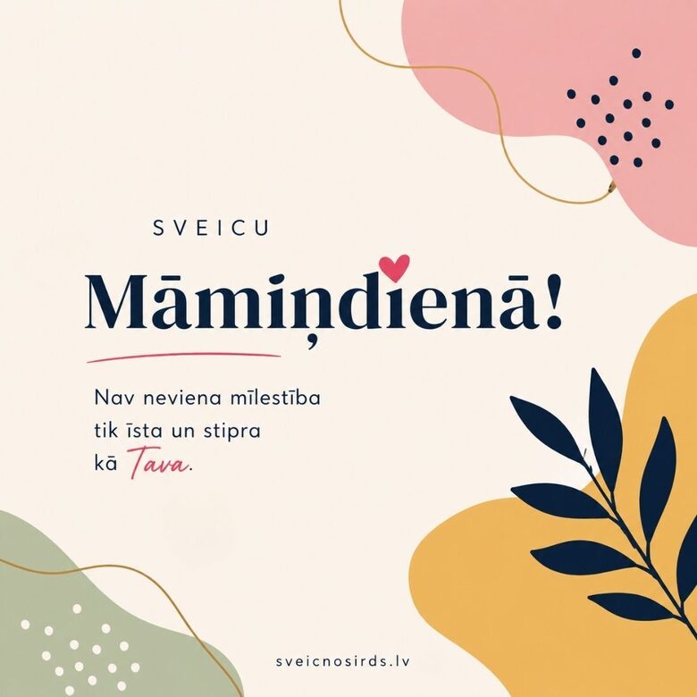 Skaisti dzejoļi mātes dienai