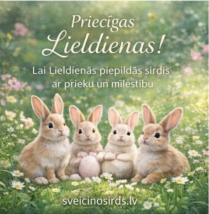 Lieldienu apsveikumi