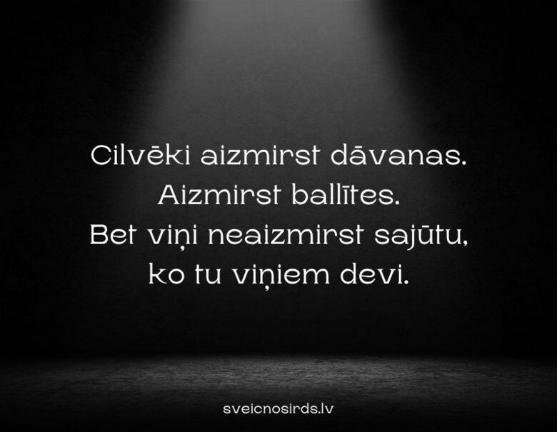 pārdomas par dzīves vērtībām
