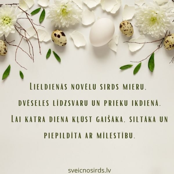 Lieldienu apsveikumi